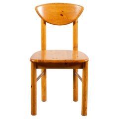 Vintage Solid Pine Side Chair by Rainer Daumiller for Hirtshals Savvaerk