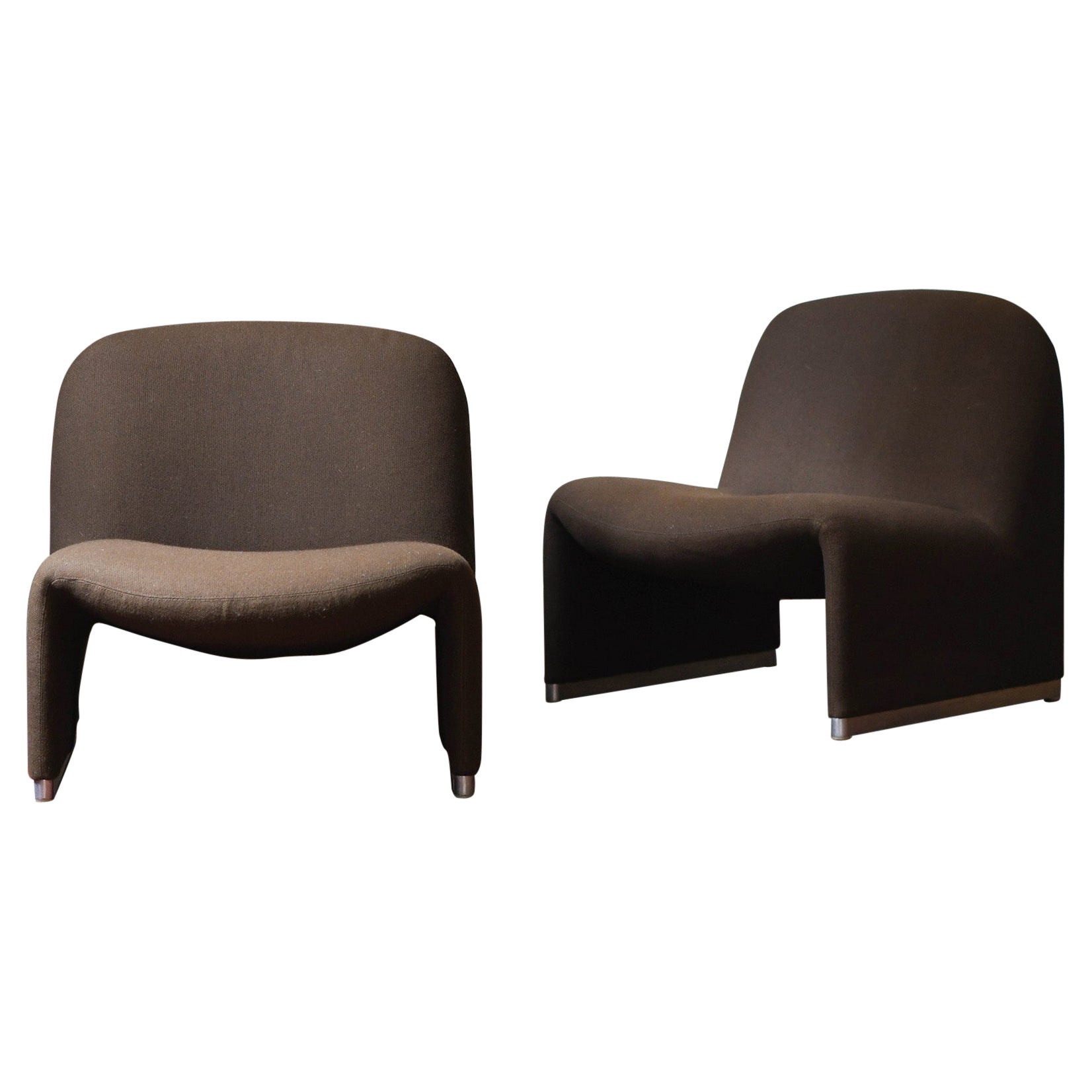 Pair of Alky armchairs by Giancarlo Piretti for Castelli, 1970 For Sale