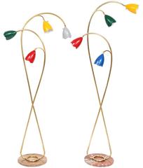 Pair of 1950s Italian Floor Lamps Attributed to Arredoluce 4