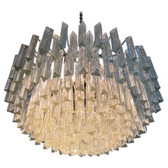 Retro Mid-Century modern XL Venini chandelier