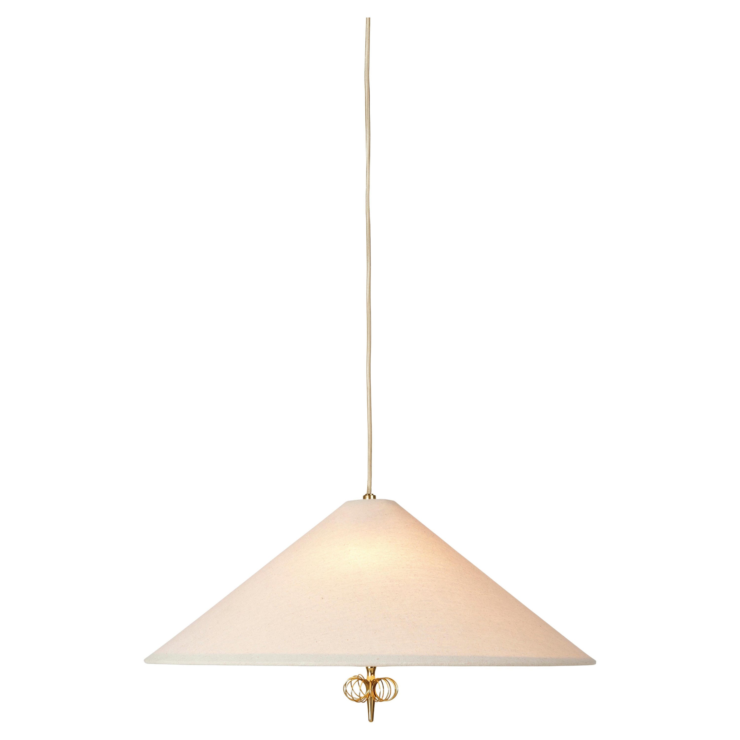 Paavo Tynell '1967' Canvas Shade Pendant Lamp for GUBI
