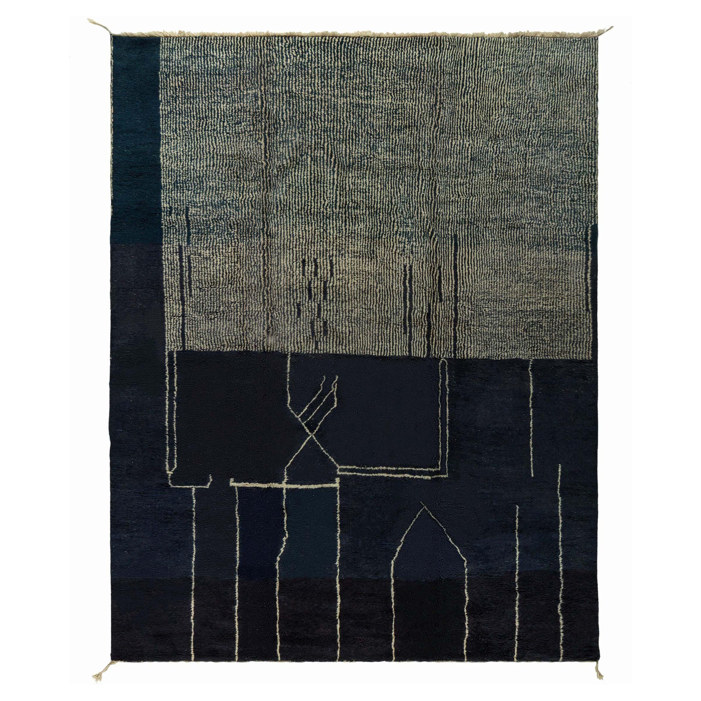 Tapis marocain moderne par Doris Leslie Blau