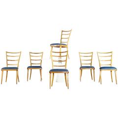 Set of Six Dining Chair in Manner of Carlo di Carli
