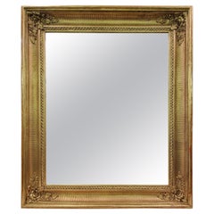 Antique Magnificent Wall Mirror, Frame, gold, original from 1880, Austria