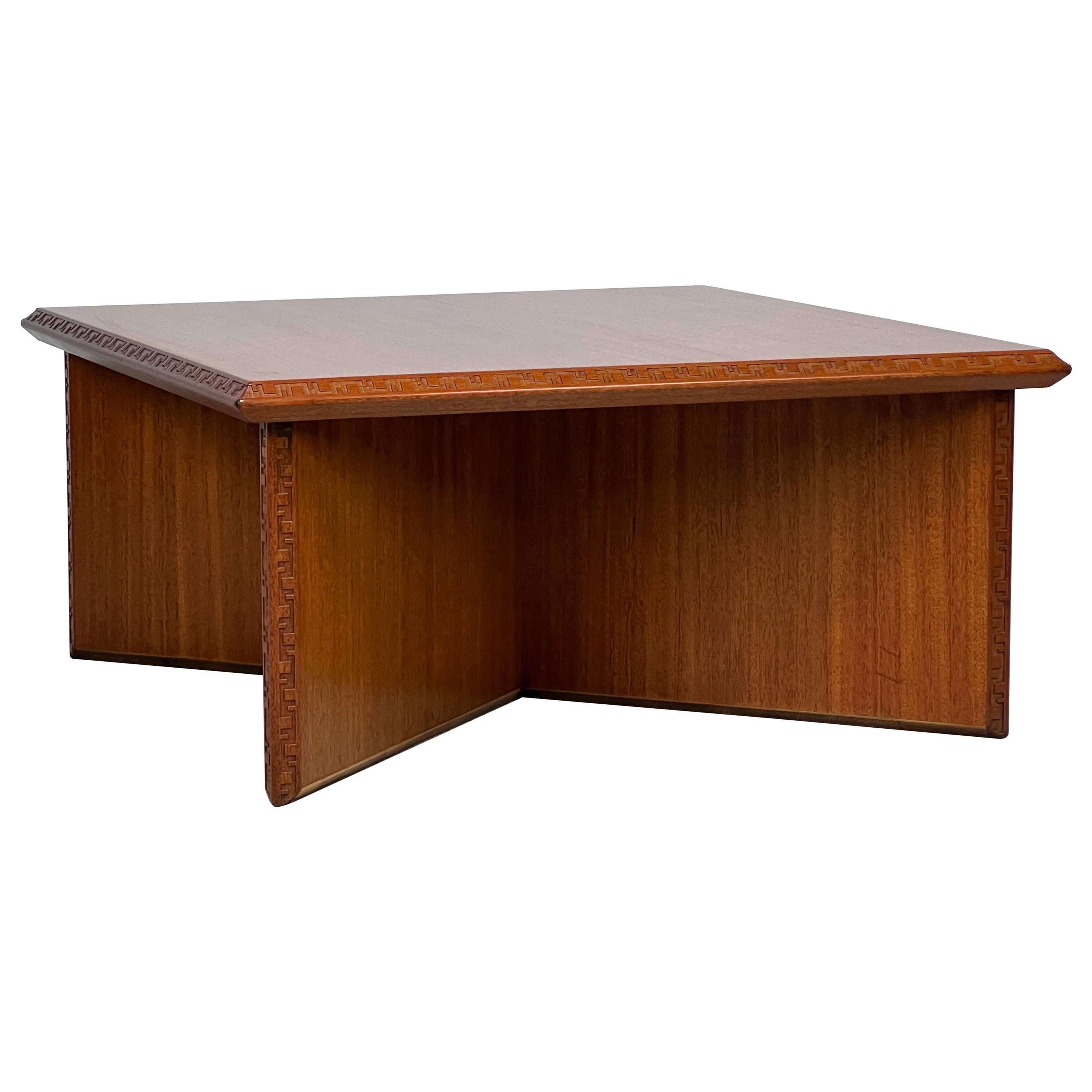 Frank Lloyd Wright Coffee Table for Henredon For Sale