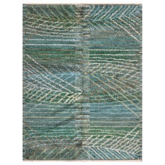 Mid-Century Marta Maas-Fjetterström AB Swedish Rug Signed by Barbro Nilsson