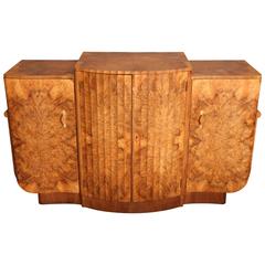 Art Deco Burr Walnut Cabinet Attributed to Harry and Lou Epstein