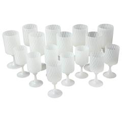 Murano Wineglasses, Set of 16