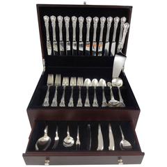 Old Master by Towle Sterling Silver Flatware Set for 12 Service 79 Pieces