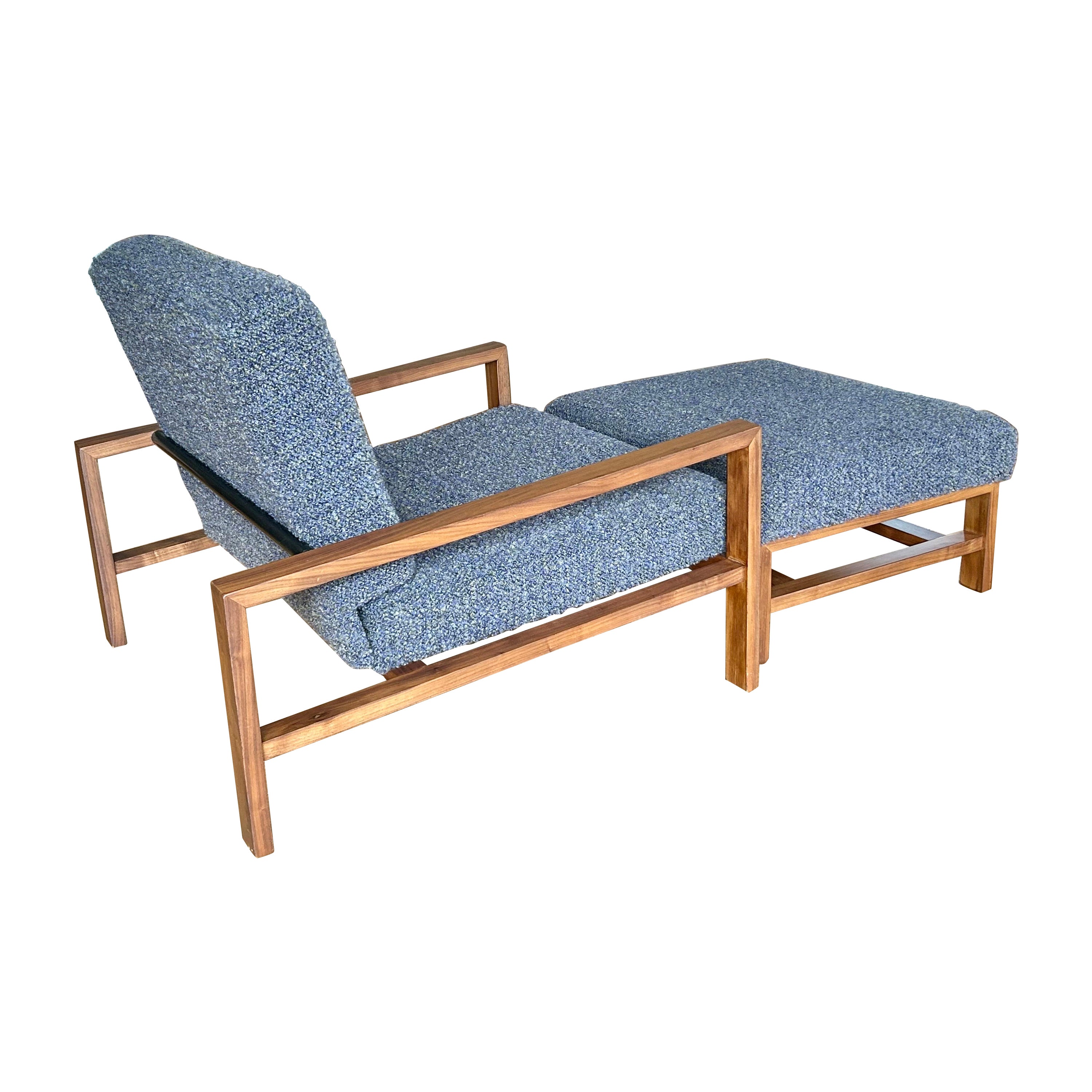 Lounge Chair + Ottoman Van Keppel Green  