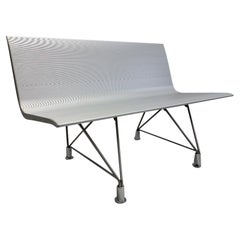 Vintage Modern Aero Bench nach Lievore Altherr Molina für Sellex gestylt