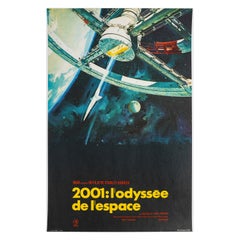 Retro McCall, Original Movie Poster, 2001 Space Odyssey, Science fiction, Kubrick 1980