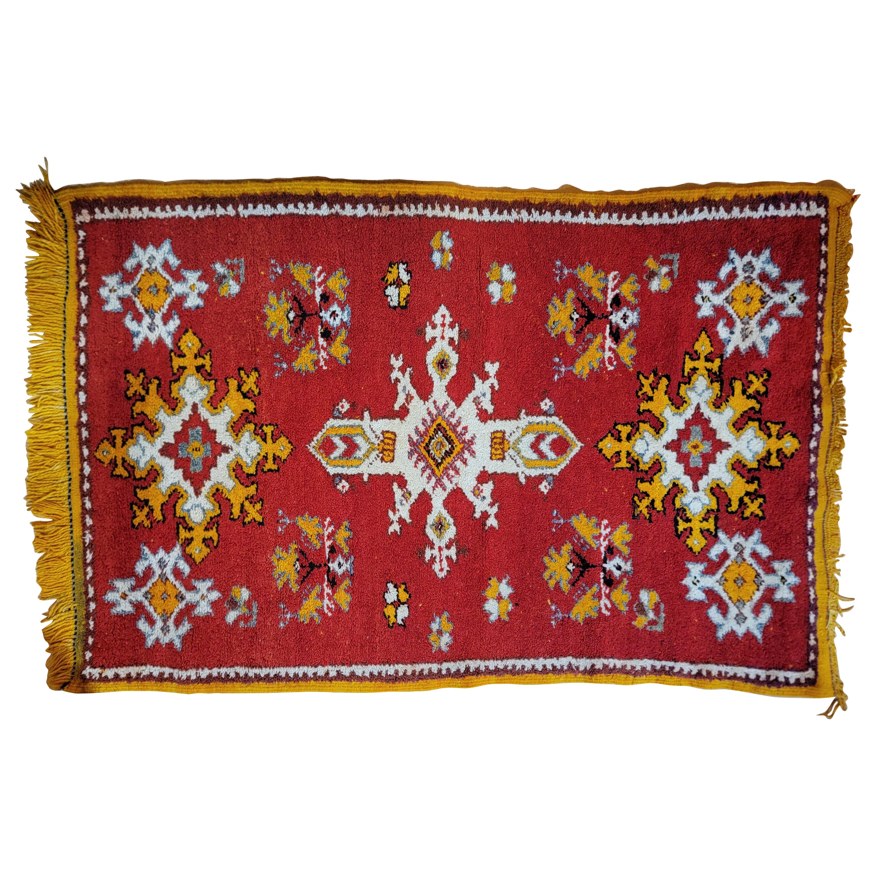 Vintage Moroccan Rug For Sale