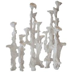 Plaster Abstract Sculptures 1