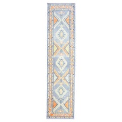 Tapis de couloir turc Oushak