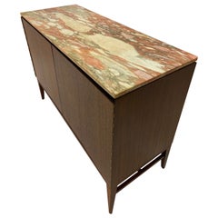 Paul McCobb Calvin Group Irwin Collection Dresser with Pink Marble Top