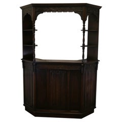Antique Country House Hostess Greeting Station, Reception Bar   