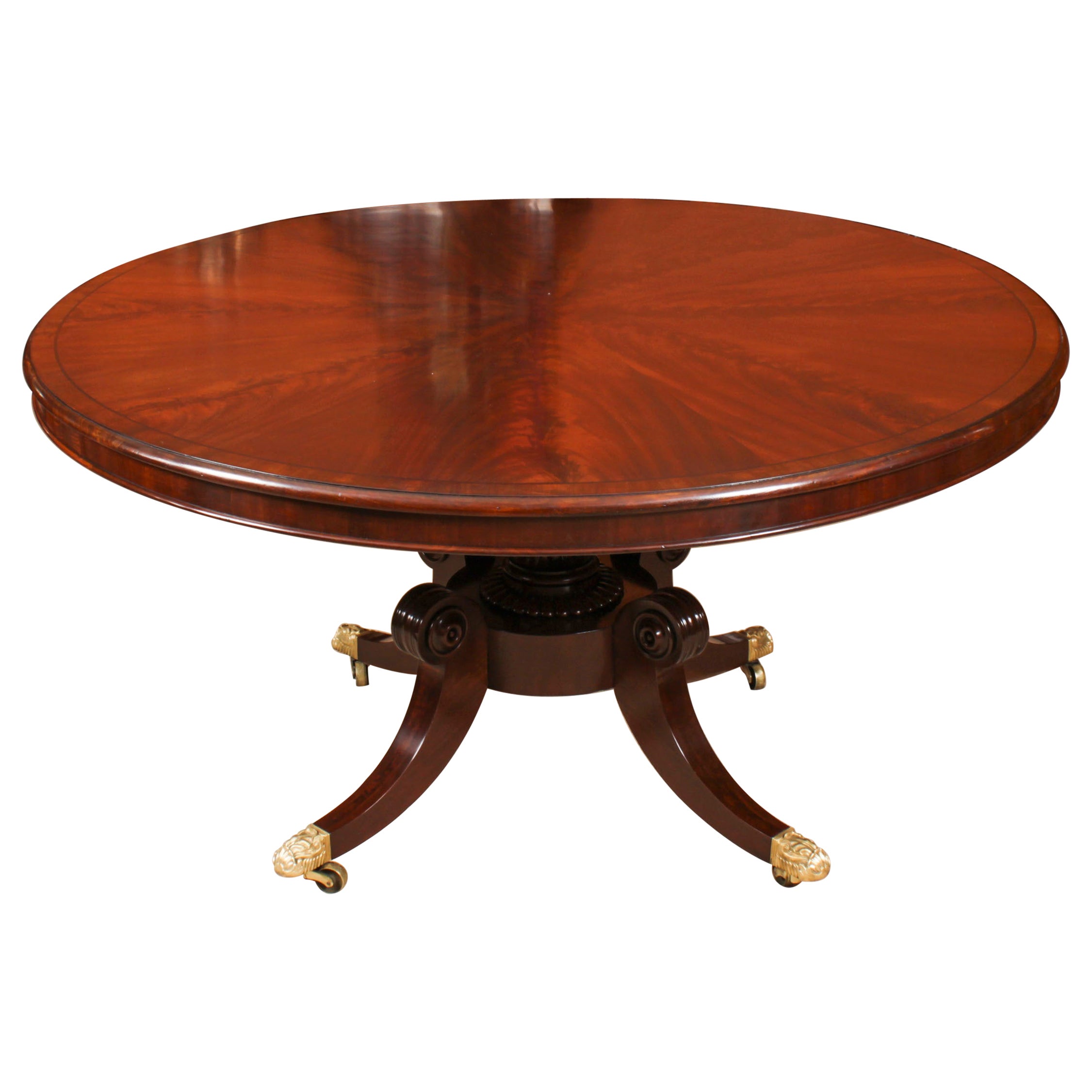 Antique William IV Loo Breakfast Dining Table c.1830 19th C For Sale