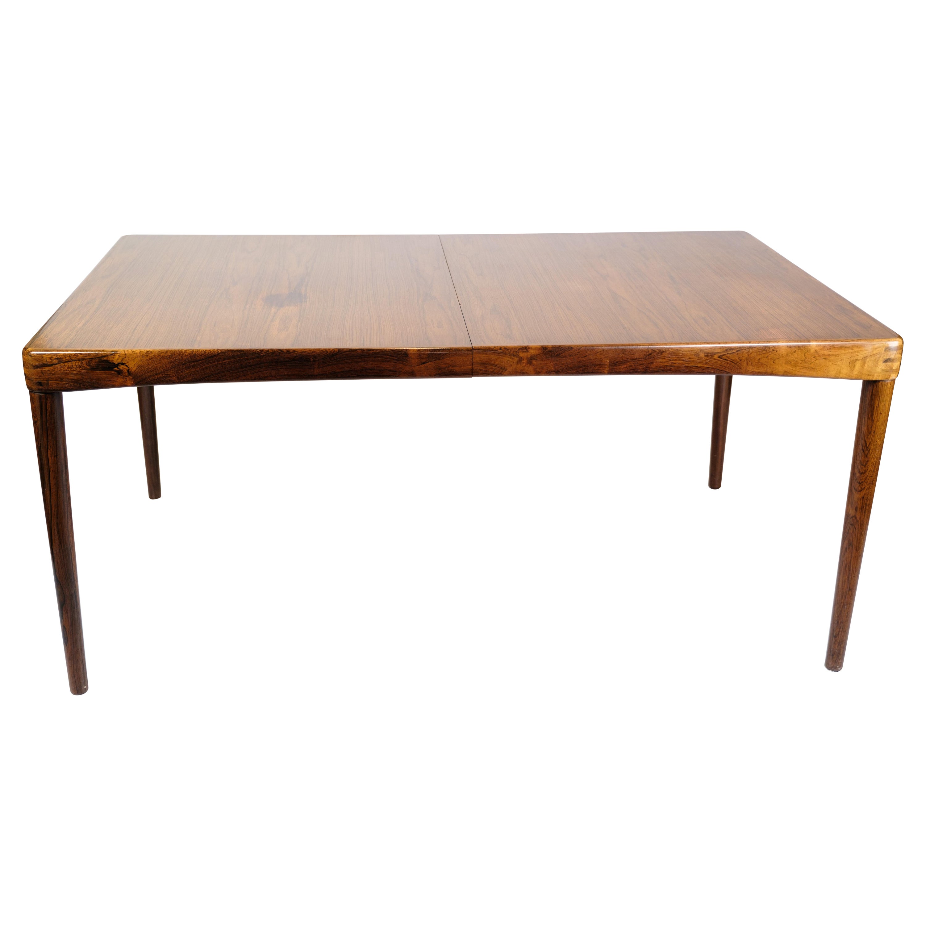 Dining Table Made In Rosewood By Henry W. Klein Made By Bramin From 1960s For Sale