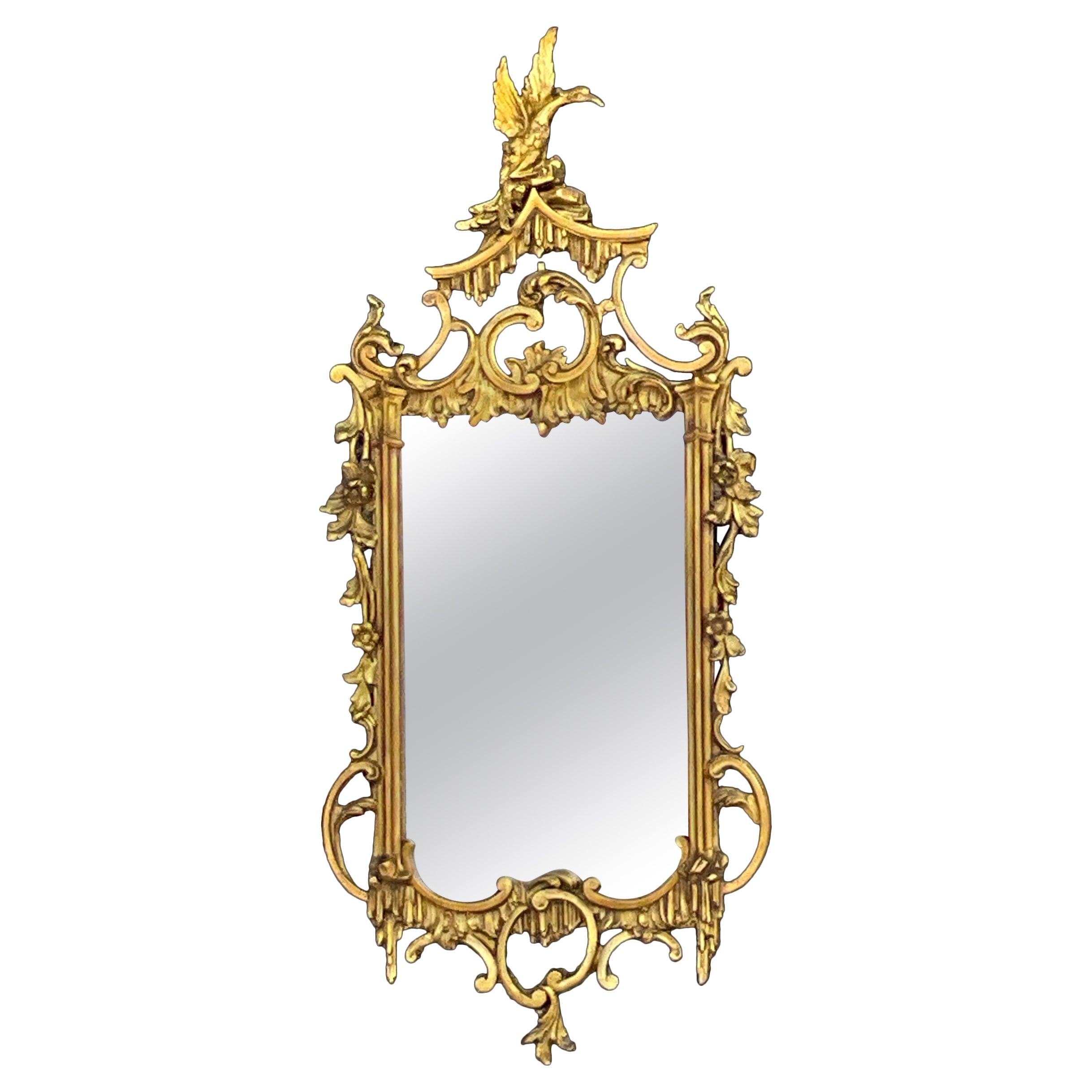 Friedman Bros., Italie, style Chippendale chinois du milieu du siècle dernier Miroir 