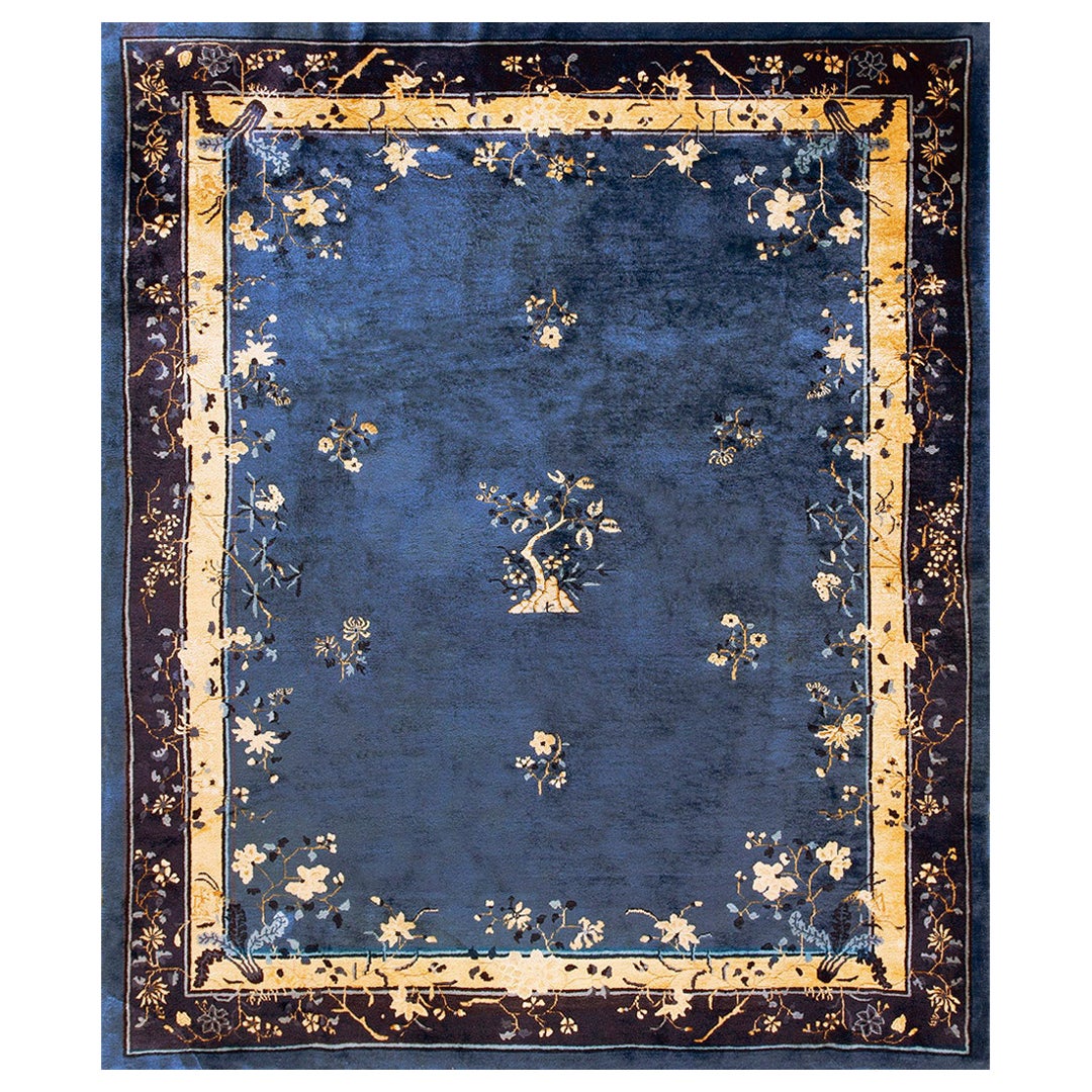 Early 20th Century Chinese Peking Carpet ( 8'4" x 9'10" - 255 x 300 ) For Sale