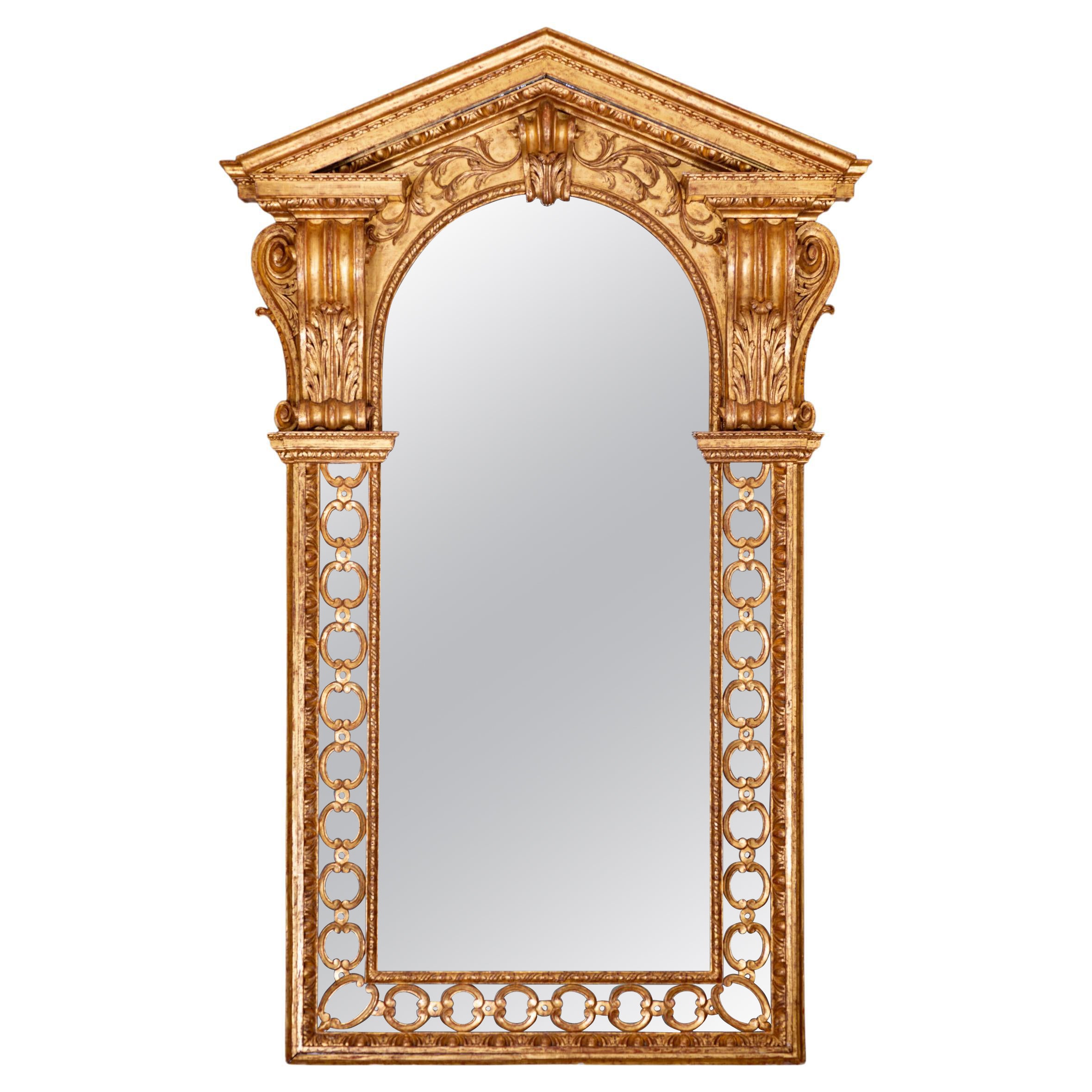 18th Century Irish Wall Mirror Attributed To John & Francis Booker Of Dublin For Sale