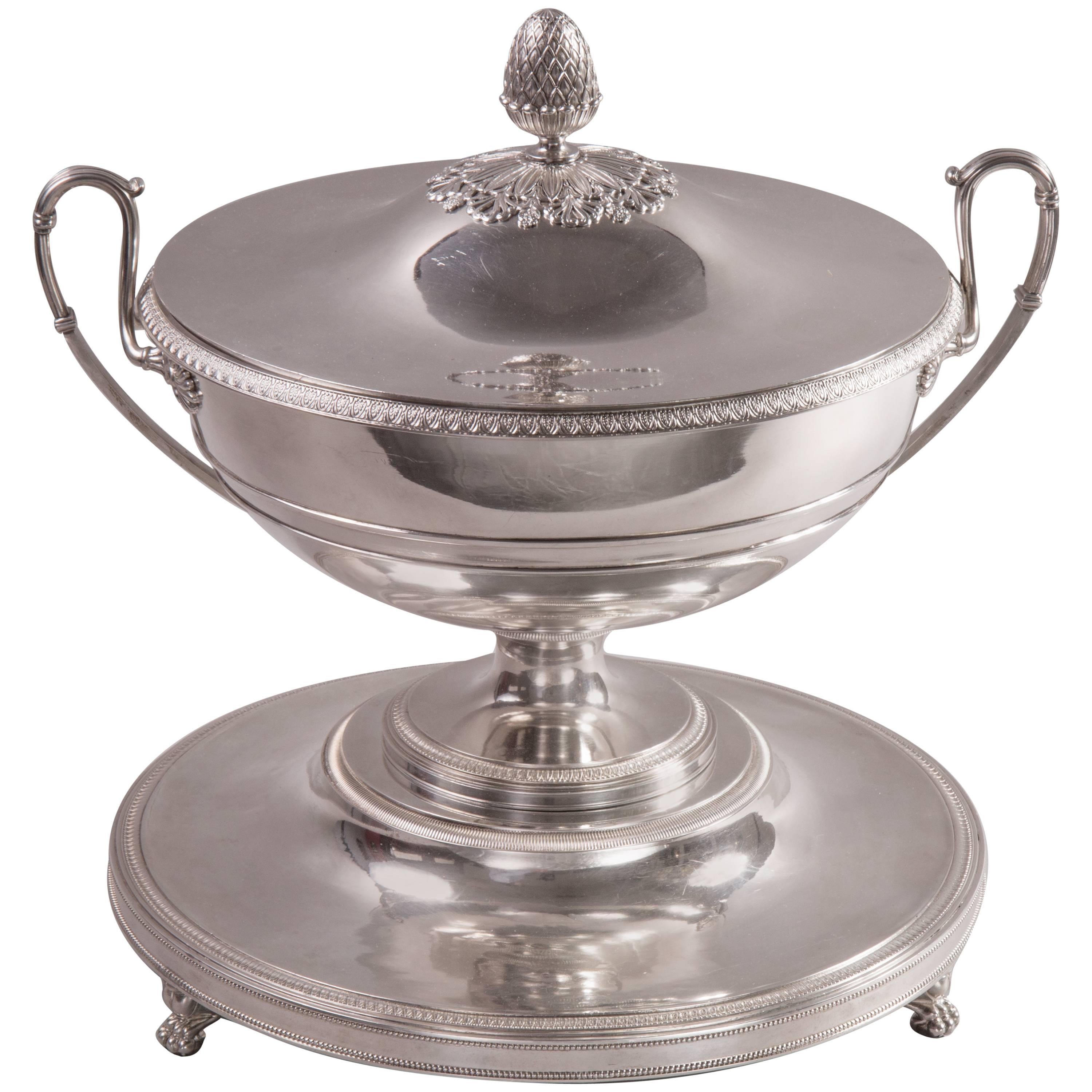 Silver Tureen, Vienna, 1821 For Sale