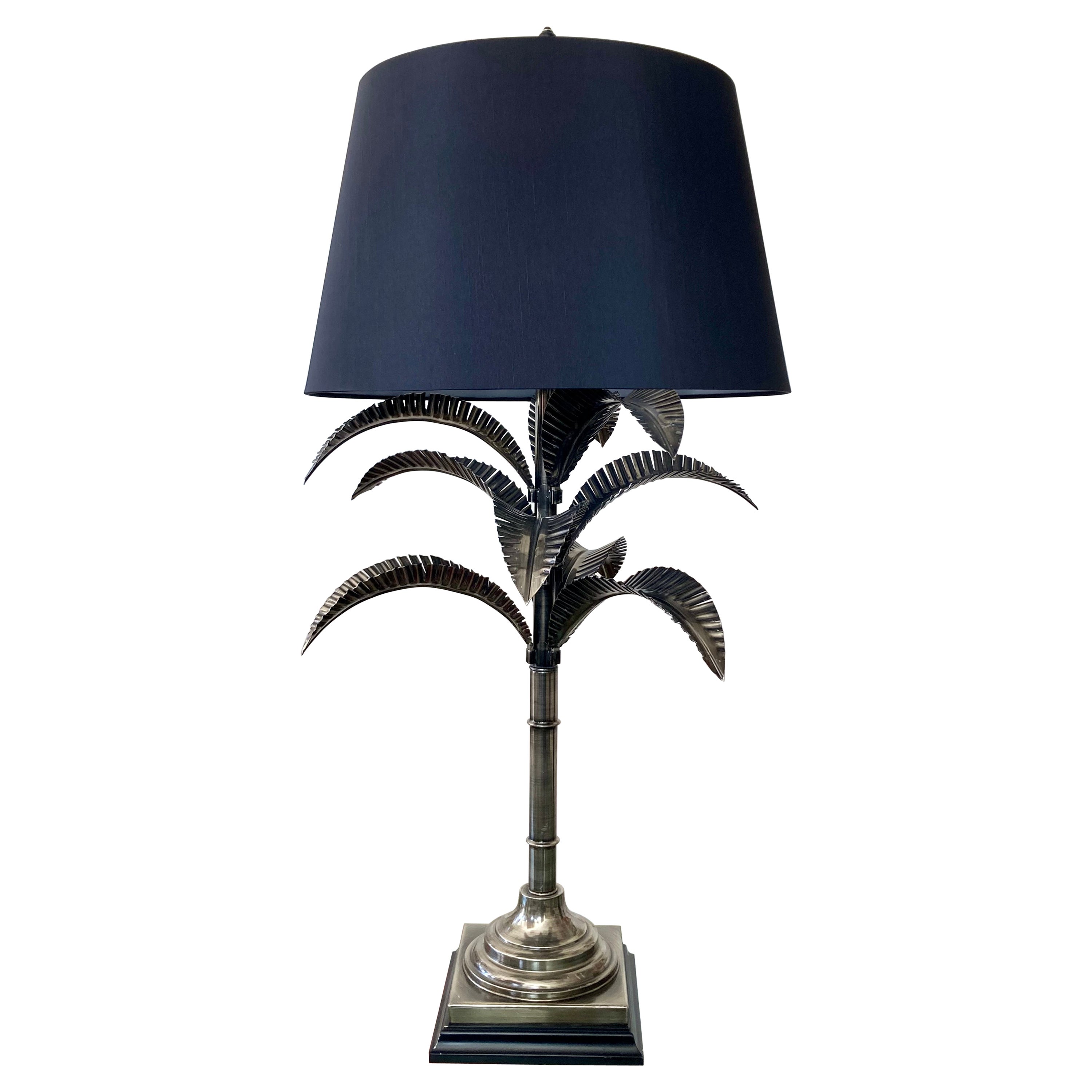 Jansen Palm Tree Table Lamp For Sale