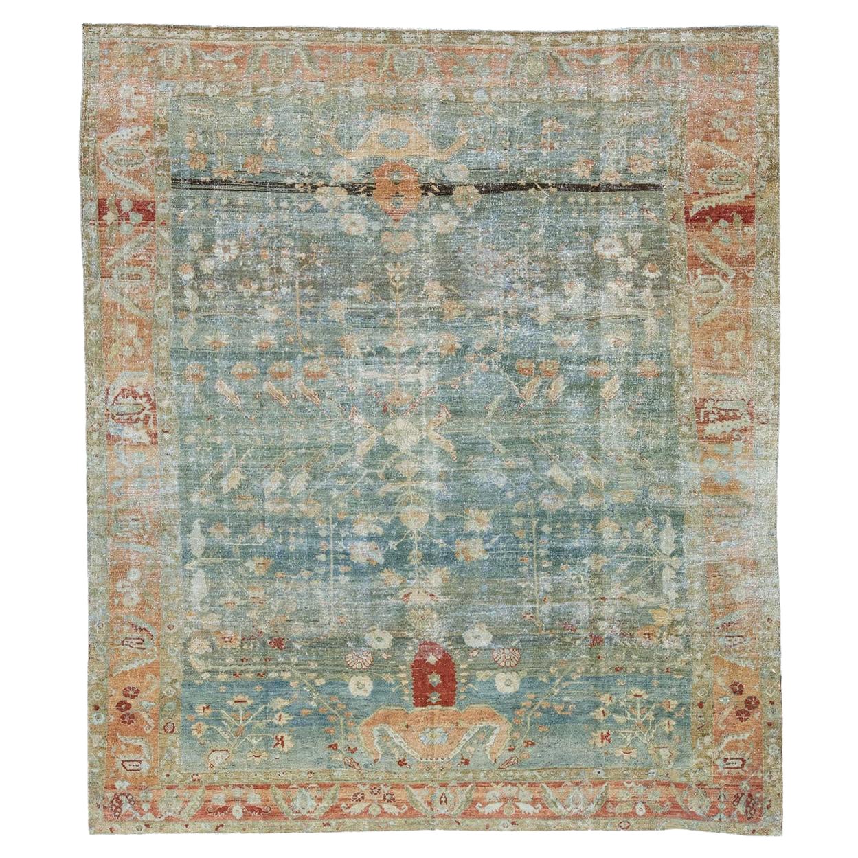Antiker persischer Malayer-Teppich L2591 im Angebot