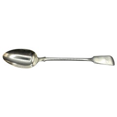 Antique 1841 English Sterling Silver Basting Spoon