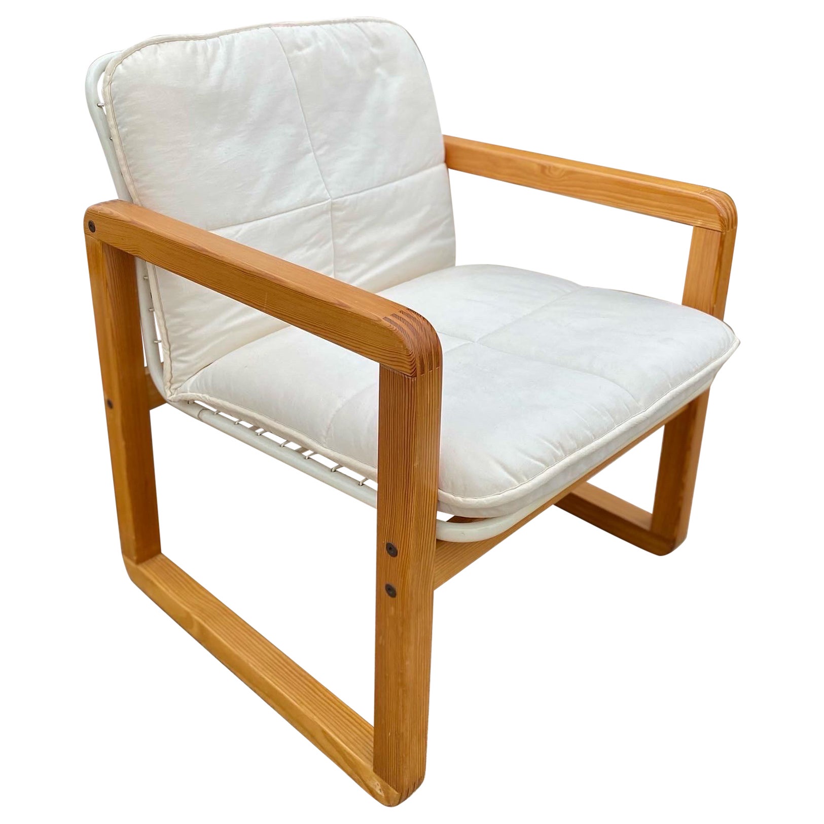 Vintage Sälen armchair by Knut & Marianne Hagberg for IKEA, 1980s For Sale
