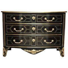French Louis XIV Bow Front Commode