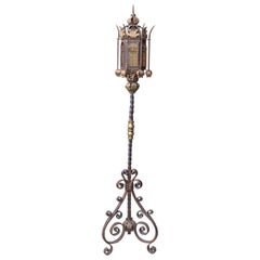 Antique Gothic Revival Standard Lantern
