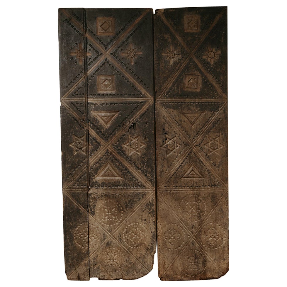 a pair of 15th century Spanish doors ...  For Sale
