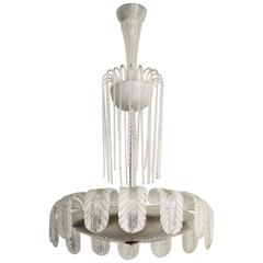 Barovier Toso Chandelier Made in 1930