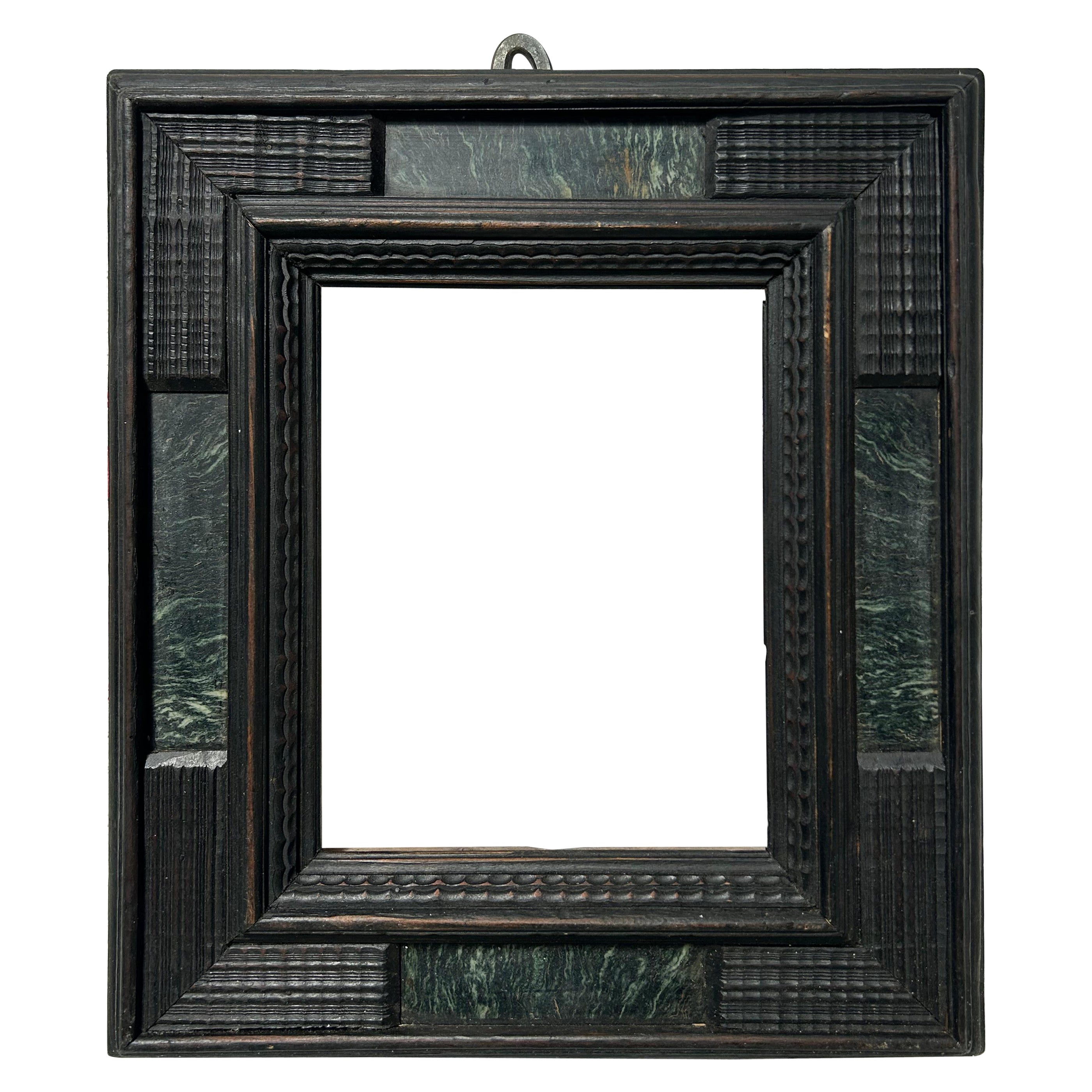 Renaissance Frame With Marble Inlay For Sale