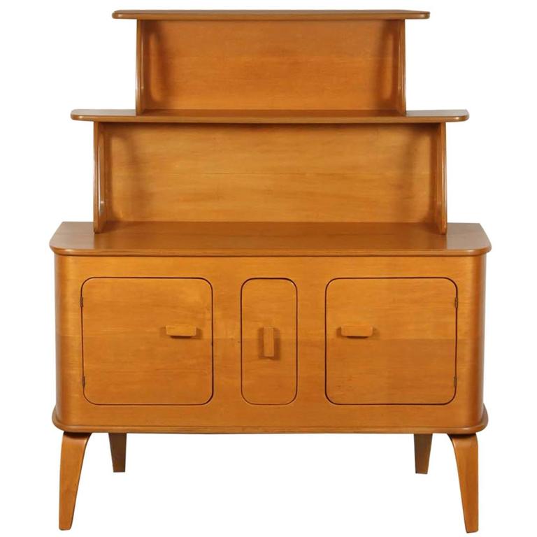 Thaden Jordan Bentwood Buffet at 1stDibs