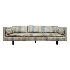 Retro Milo Baughman Style Mid Century Modern Sofa