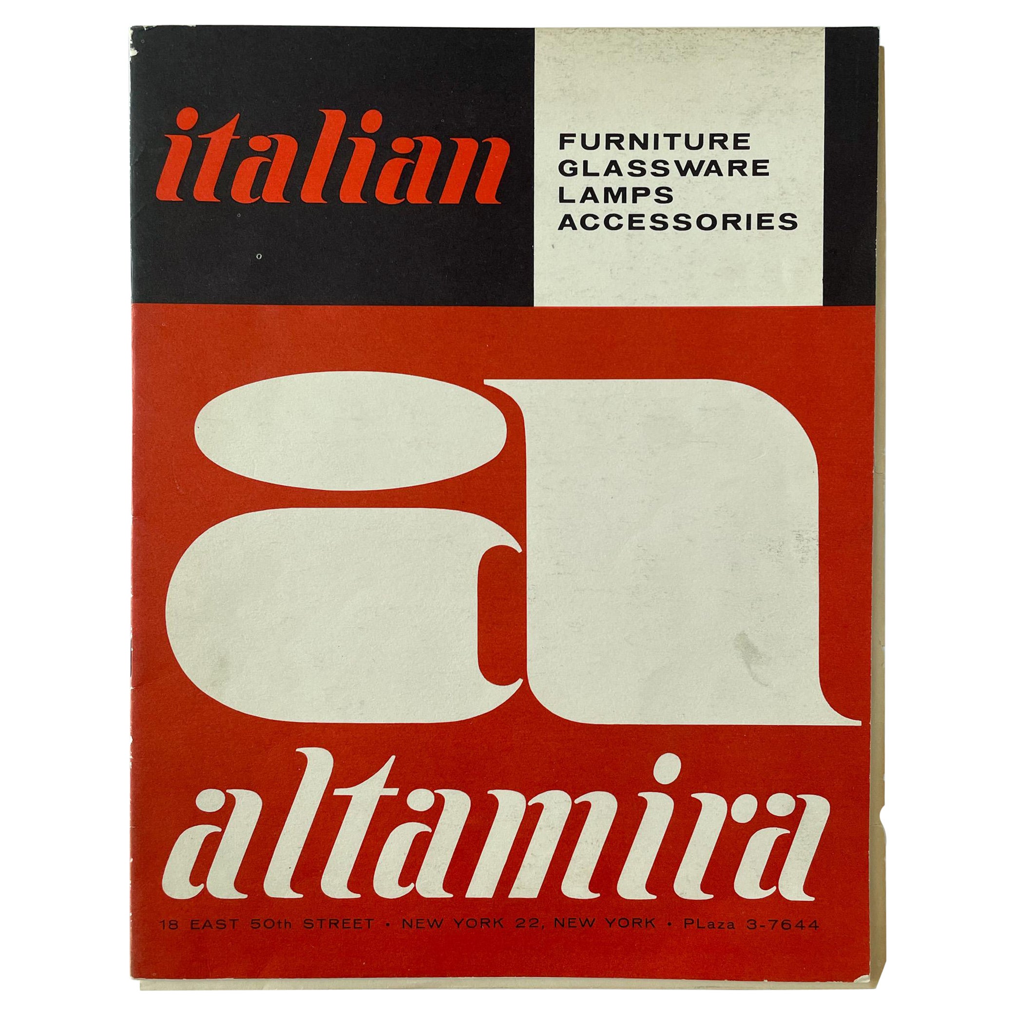 Altamira: Italian Furniture Glassware Lamps Accessories For Sale