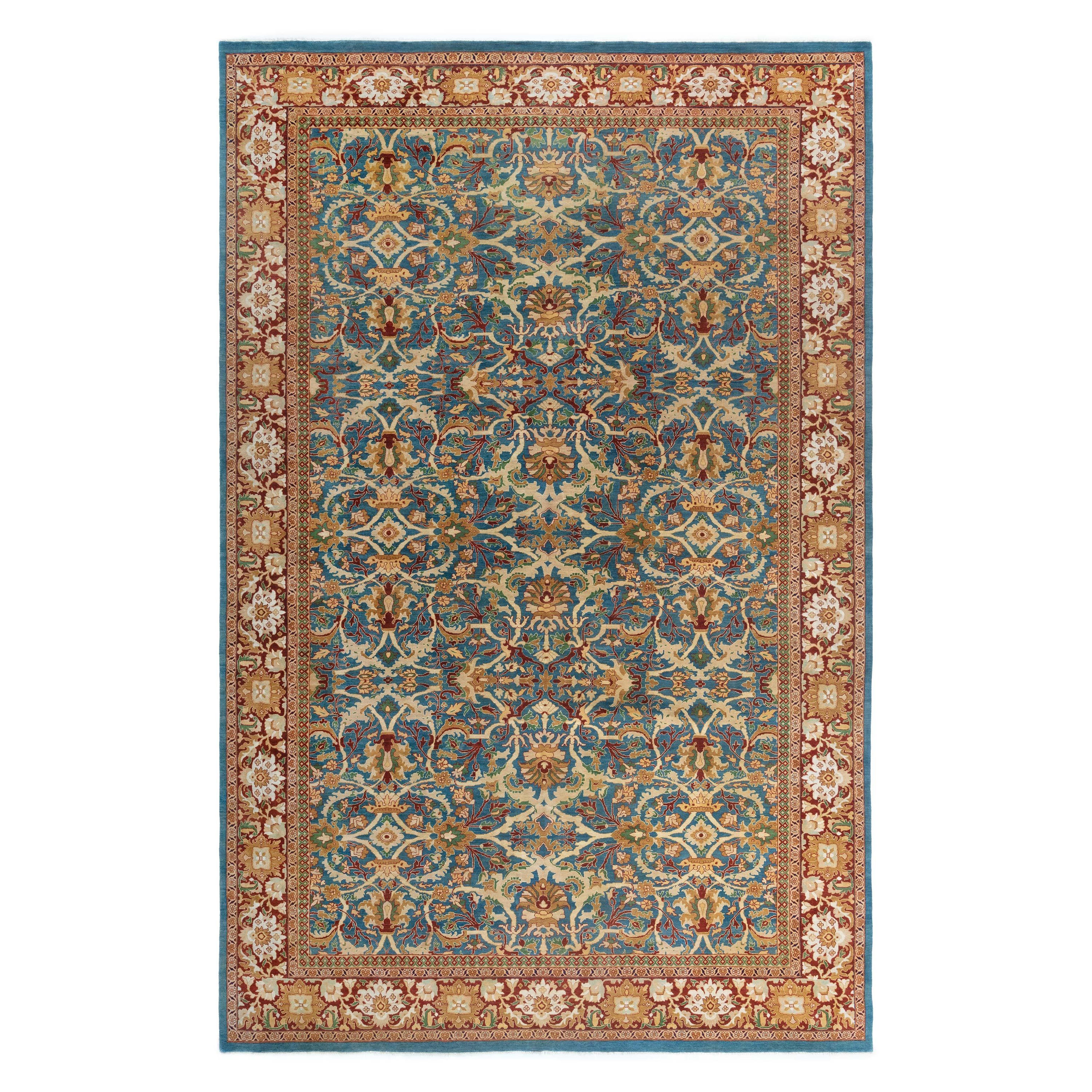 Modern Traditional Inspired Tabriz Rug by Doris Leslie Blau