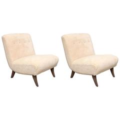 Shearling Slipper Chairs