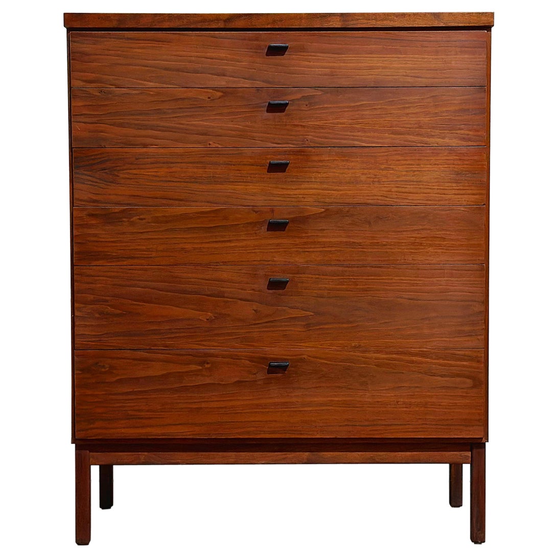 Midcentury Dresser - Jack Cartwright - Founders Patterns 10 - Tall Highboy Chest For Sale