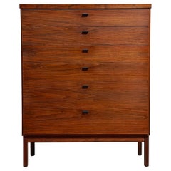 Retro Midcentury Dresser - Jack Cartwright - Founders Patterns 10 - Tall Highboy Chest