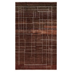 Nazmiyal Collection Modern Transitional Geometric Design Rug 7'2" x 11'4"