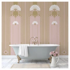 Le Delano Golden Rose Wallpaper