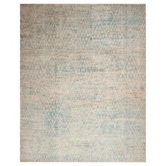 Nazmiyal Collection Large Tribal Modern Moroccan Beni Ourain Rug 12' x 15'