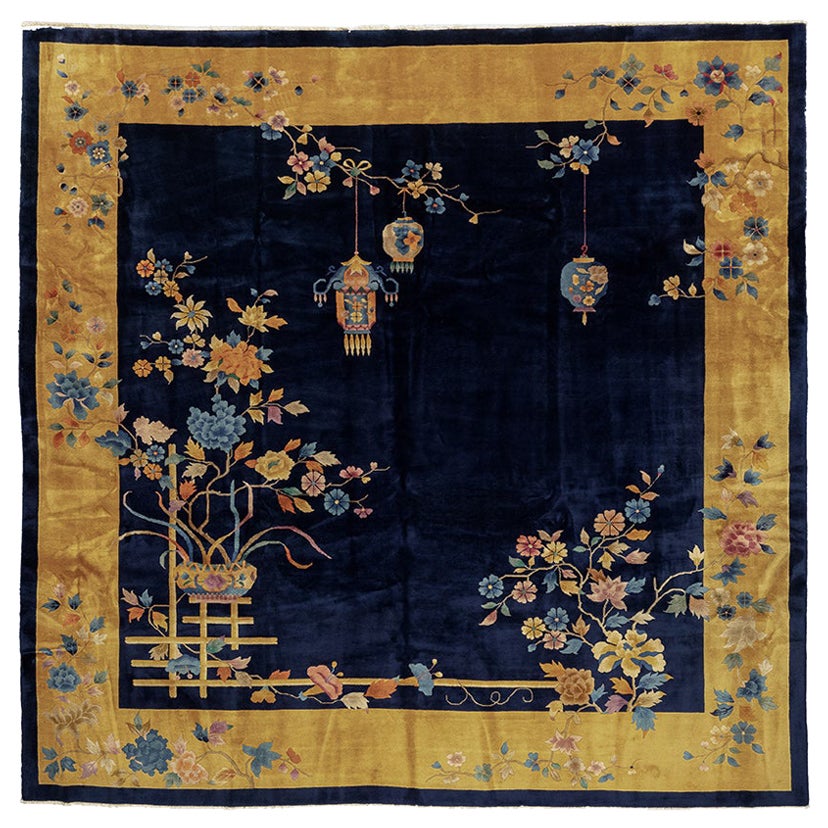 Chinese Art Deco Rug by Walter Nichols