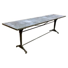Used Long Bistro Table