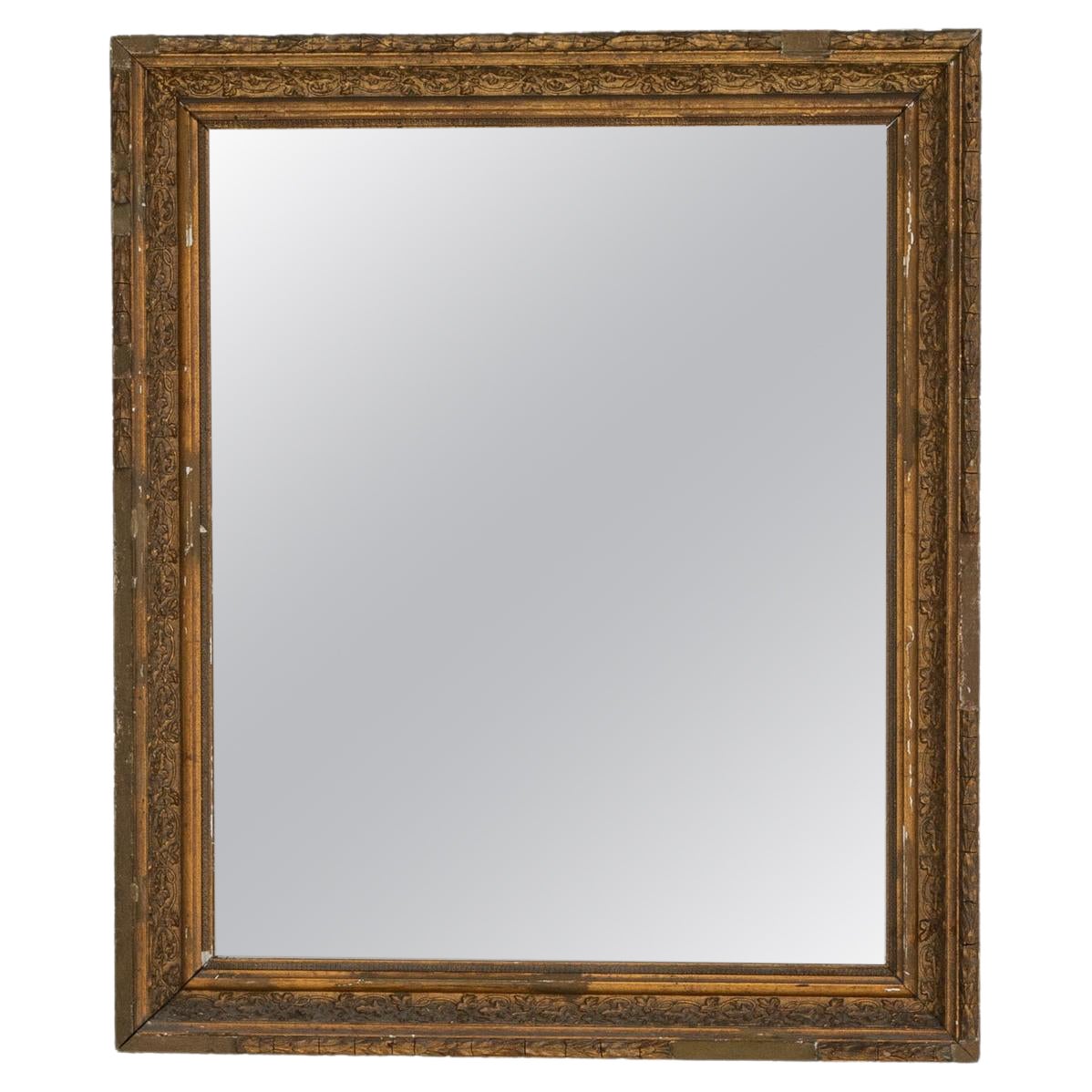 20th Century French Wooden Mirror