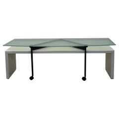 Table basse rotative 360 degrés B&b Italia, années 1990